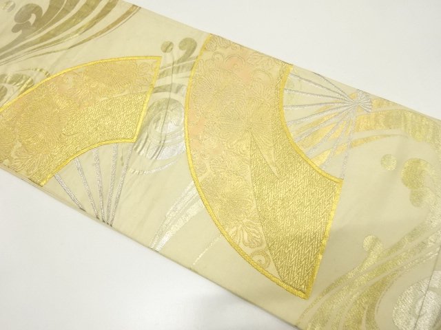 Japanese Kimono / Antique / Fukuro Obi Silk